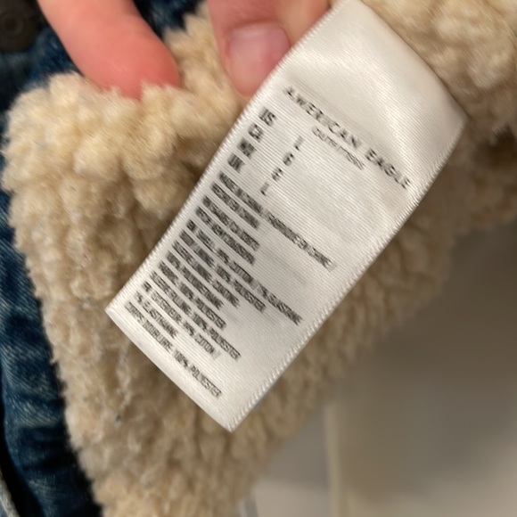 American eagle Sherpa Denim Jacket - Picture 3 of 7
